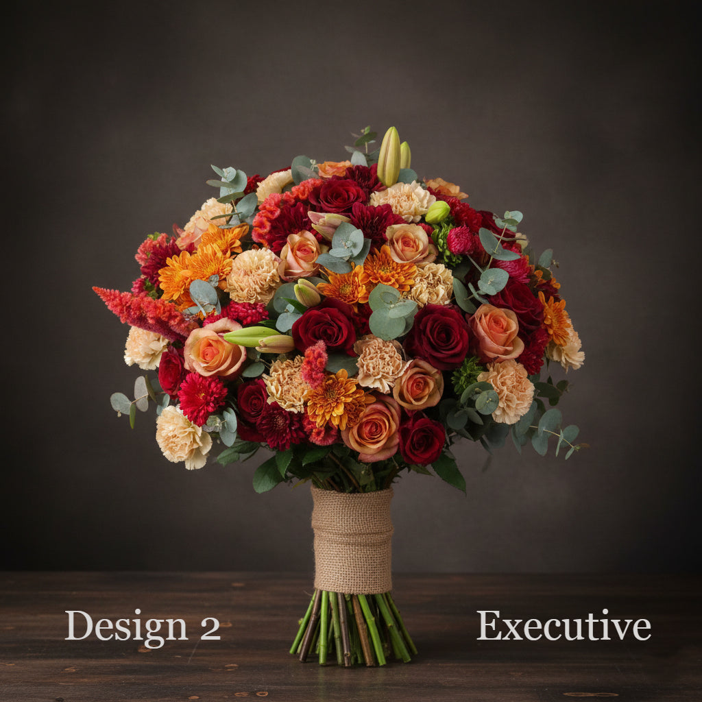 Flower Bunch - Autumn Coloured Hostess Bunch