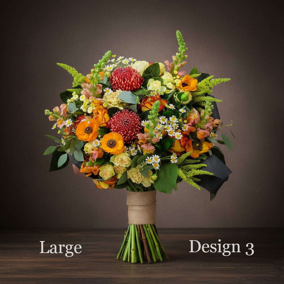 Flower Bunch - Autumn Coloured Hostess Bunch