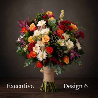 Flower Bunch - Autumn Coloured Hostess Bunch