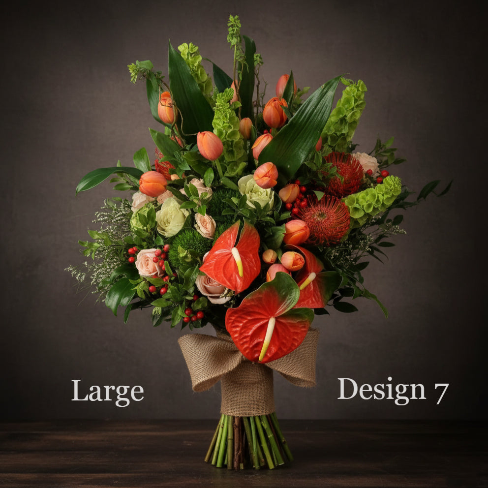 Flower Bunch - Autumn Coloured Hostess Bunch