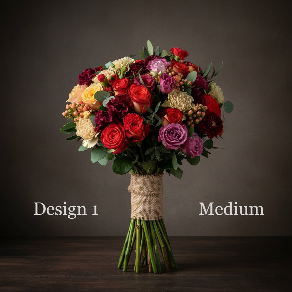 Flower Bunch - Berry Coloured Hostess Bunches