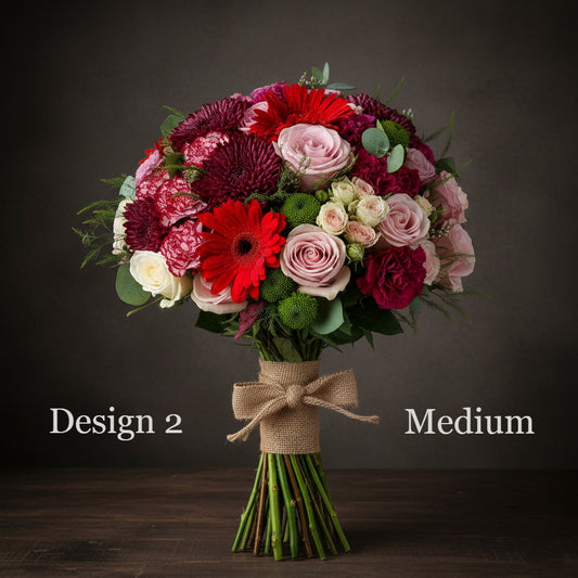 Flower Bunch - Berry Coloured Hostess Bunches