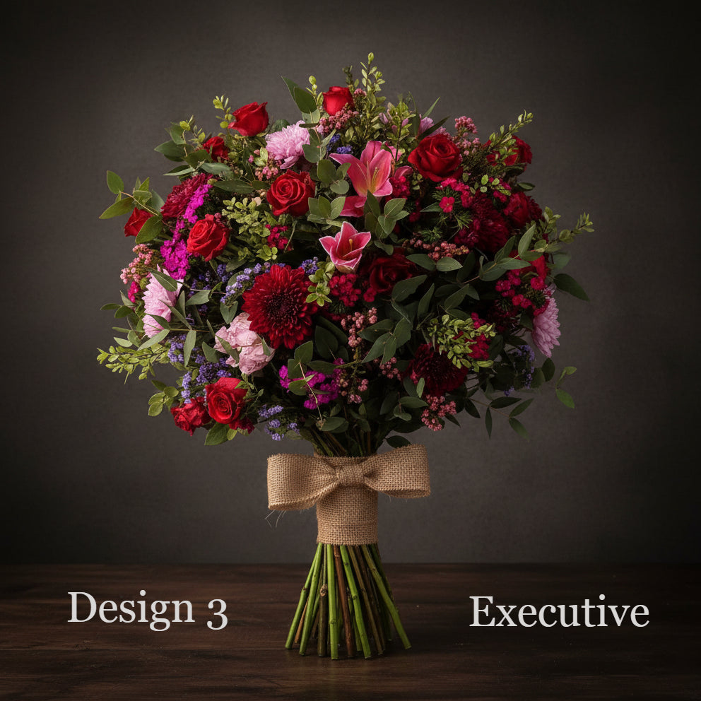 Flower Bunch - Berry Coloured Hostess Bunches