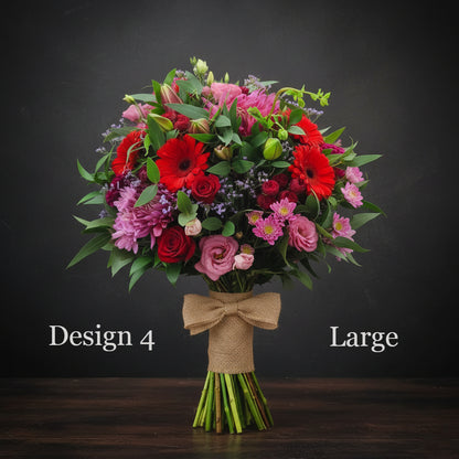 Flower Bunch - Berry Coloured Hostess Bunches