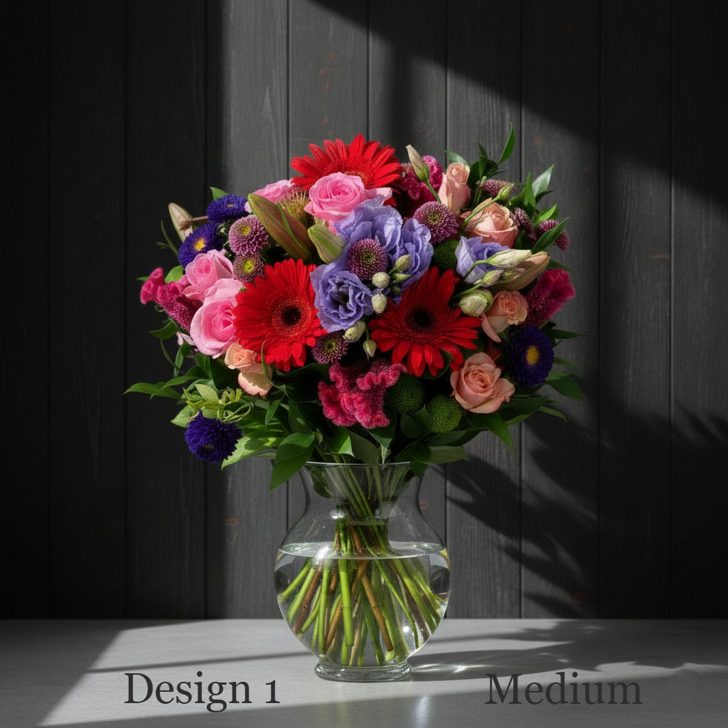 Flower Bunch - Mixed Coloured Hostess Bunches