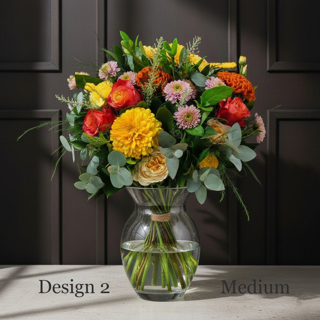 Flower Bunch - Mixed Coloured Hostess Bunches