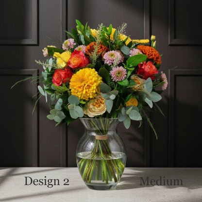 Flower Bunch - Mixed Coloured Hostess Bunches