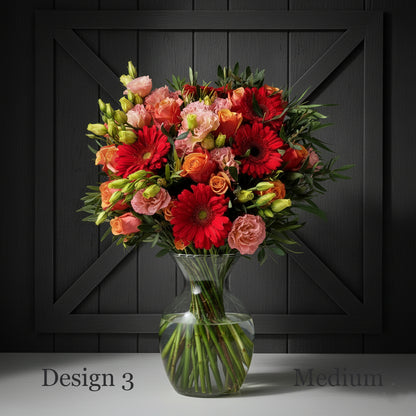 Flower Bunch - Mixed Coloured Hostess Bunches