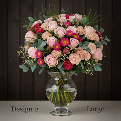 Pink/Lavender/Lilac Coloured Hostess Bunch