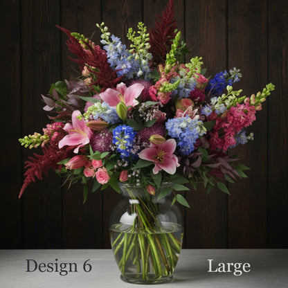 Pink/Lavender/Lilac Coloured Hostess Bunch
