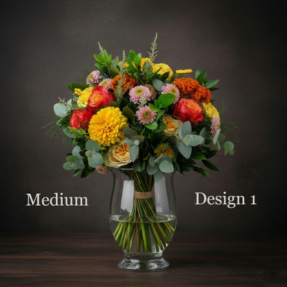Flower Bunch - Autumn Coloured Hostess Bunch