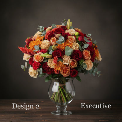 Flower Bunch - Autumn Coloured Hostess Bunch