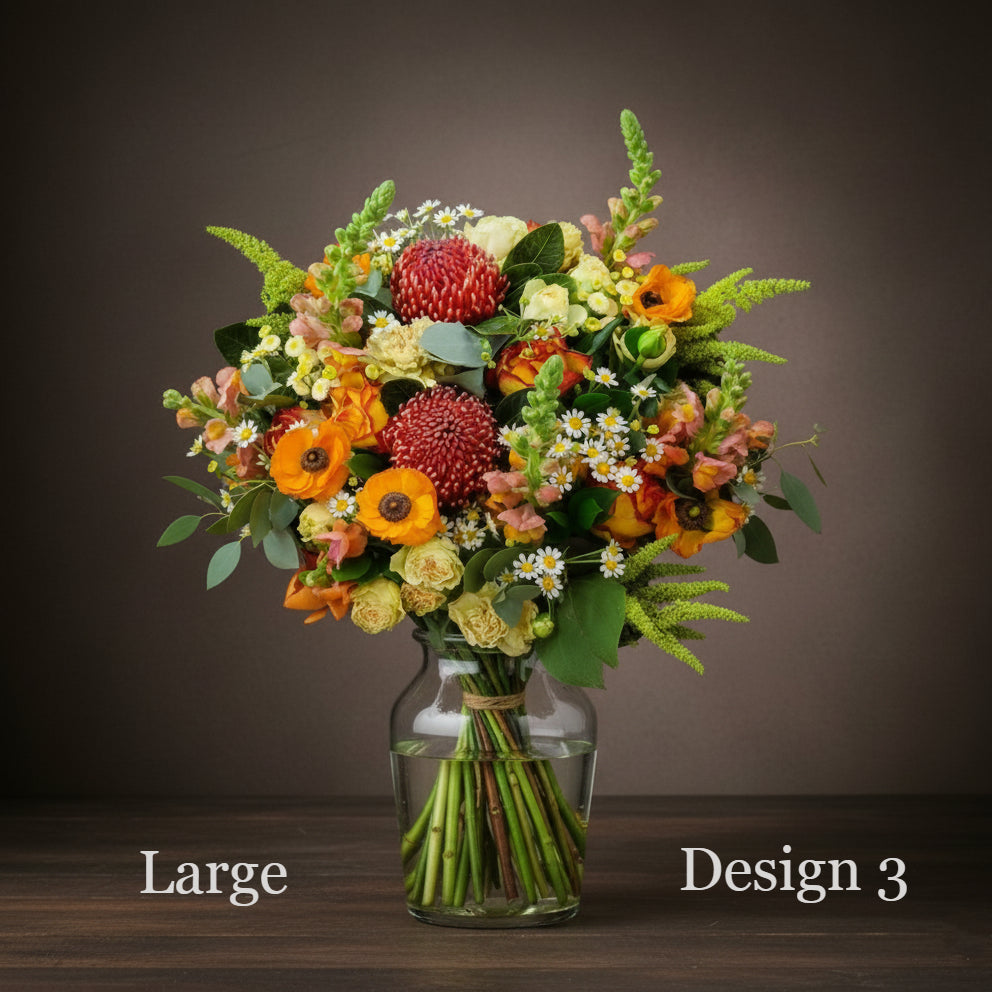 Flower Bunch - Autumn Coloured Hostess Bunch