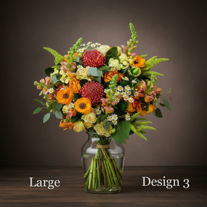 Flower Bunch - Autumn Coloured Hostess Bunch