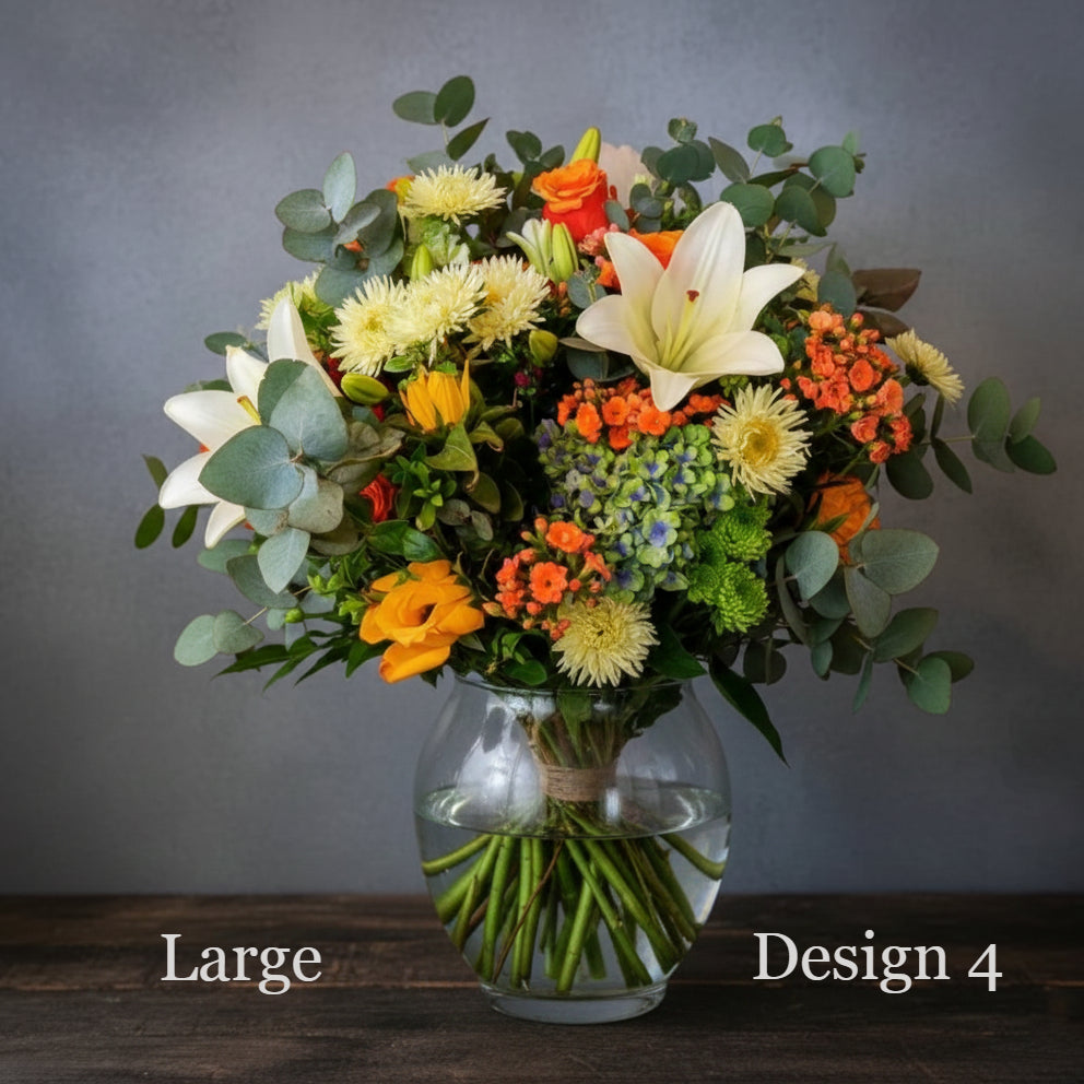 Flower Bunch - Autumn Coloured Hostess Bunch