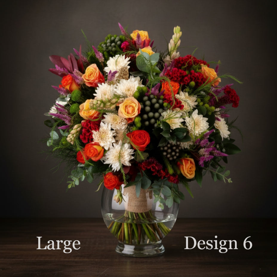 Flower Bunch - Autumn Coloured Hostess Bunch
