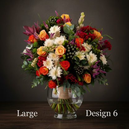 Flower Bunch - Autumn Coloured Hostess Bunch