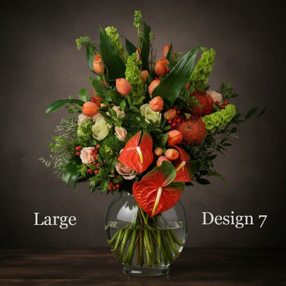 Flower Bunch - Autumn Coloured Hostess Bunch