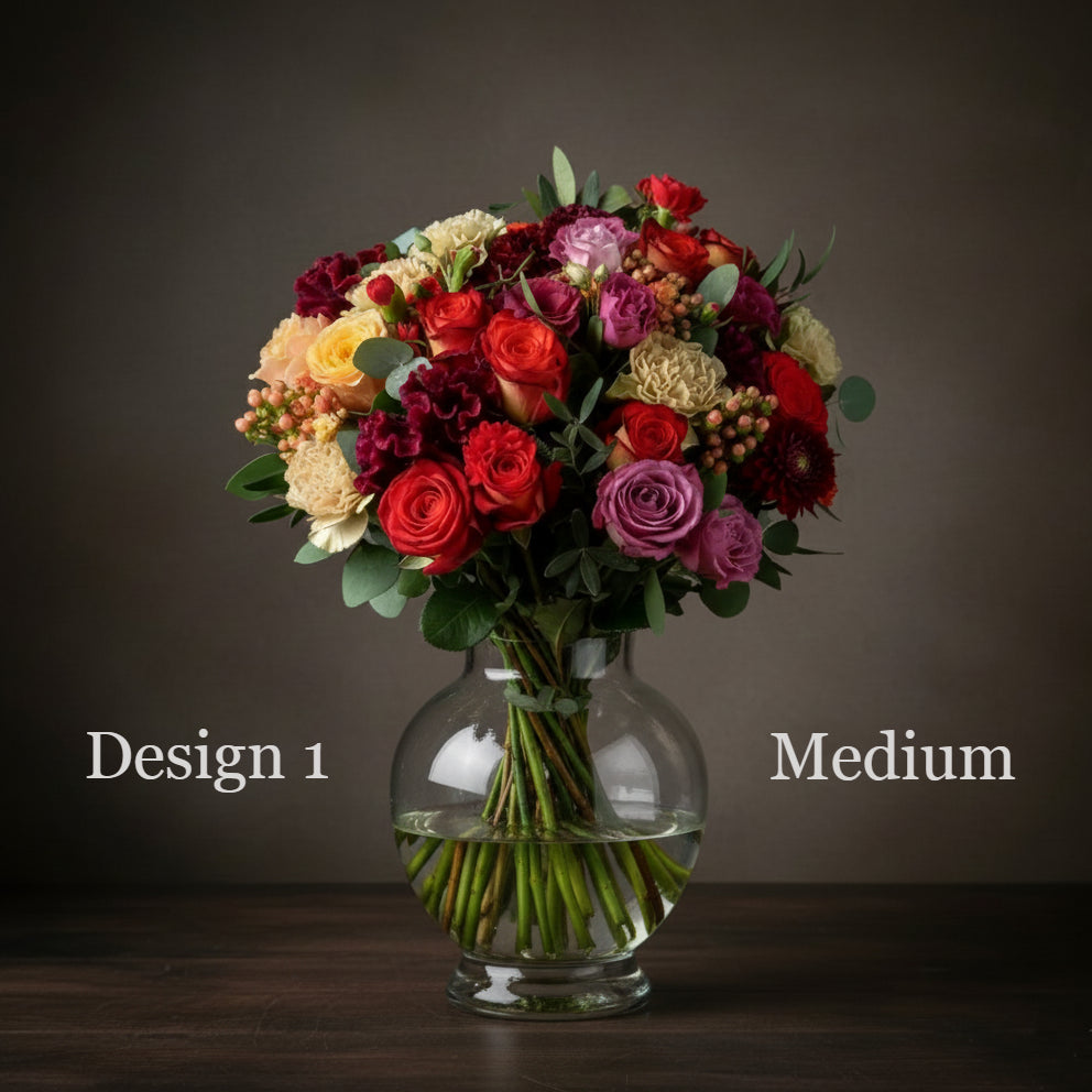 Flower Bunch - Berry Coloured Hostess Bunches