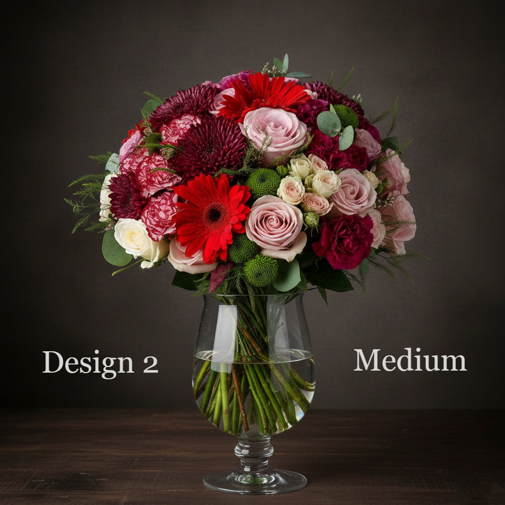 Flower Bunch - Berry Coloured Hostess Bunches