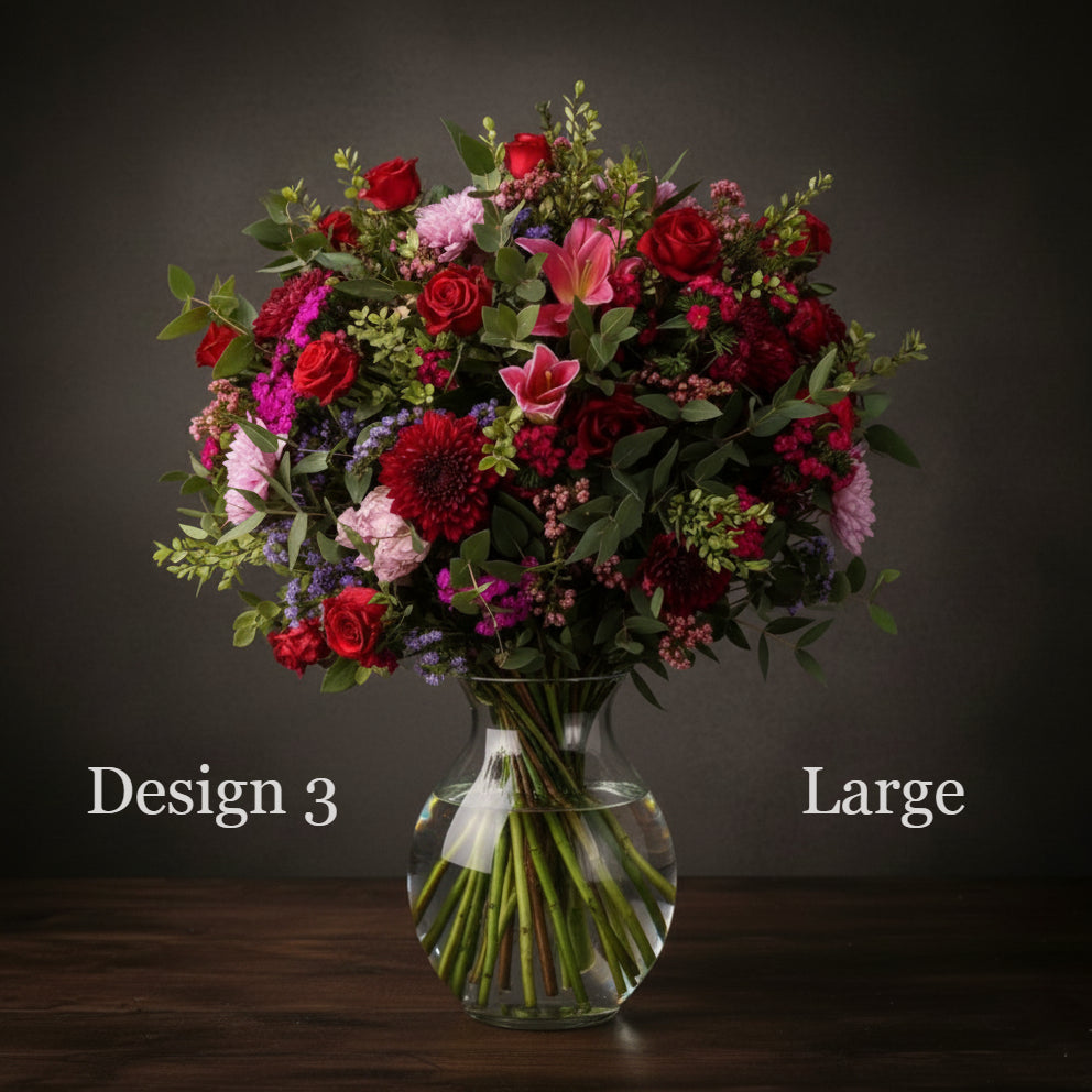 Flower Bunch - Berry Coloured Hostess Bunches