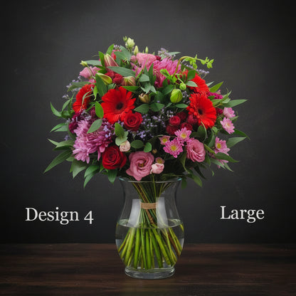 Flower Bunch - Berry Coloured Hostess Bunches