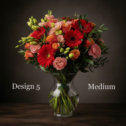 Flower Bunch - Berry Coloured Hostess Bunches