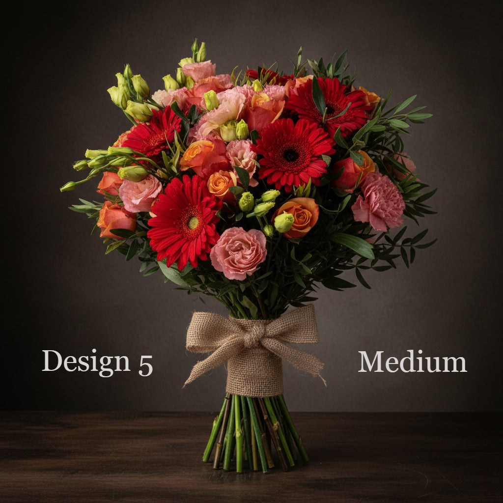 Flower Bunch - Berry Coloured Hostess Bunches