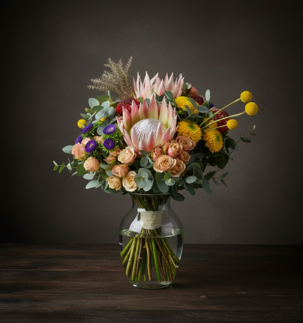 Protea - Hostess Bunch (Subject To Availability)