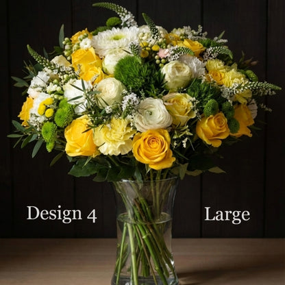 Flower Bunch - Yellow Coloured Hostess Bunch
