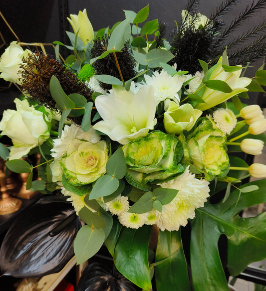 Hat Box - White Cream Coloured Hat Boxes