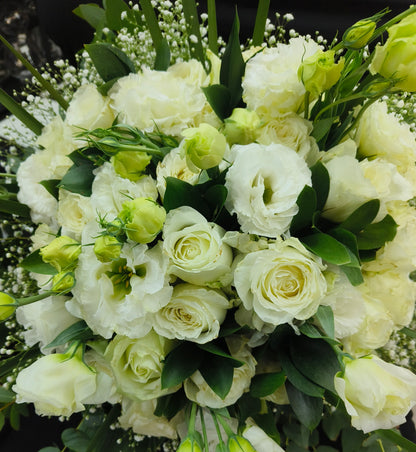Classic White Rose Bunch