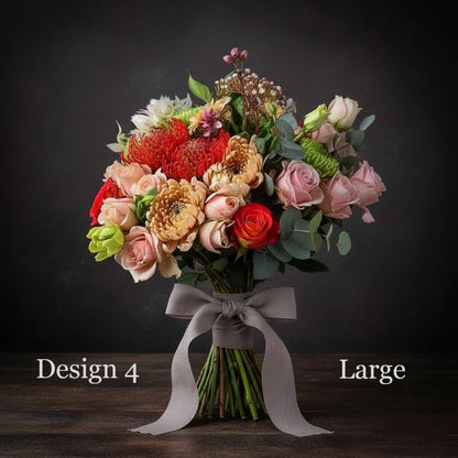 Parisian Posy - Autumn Coloured Parisian Posy