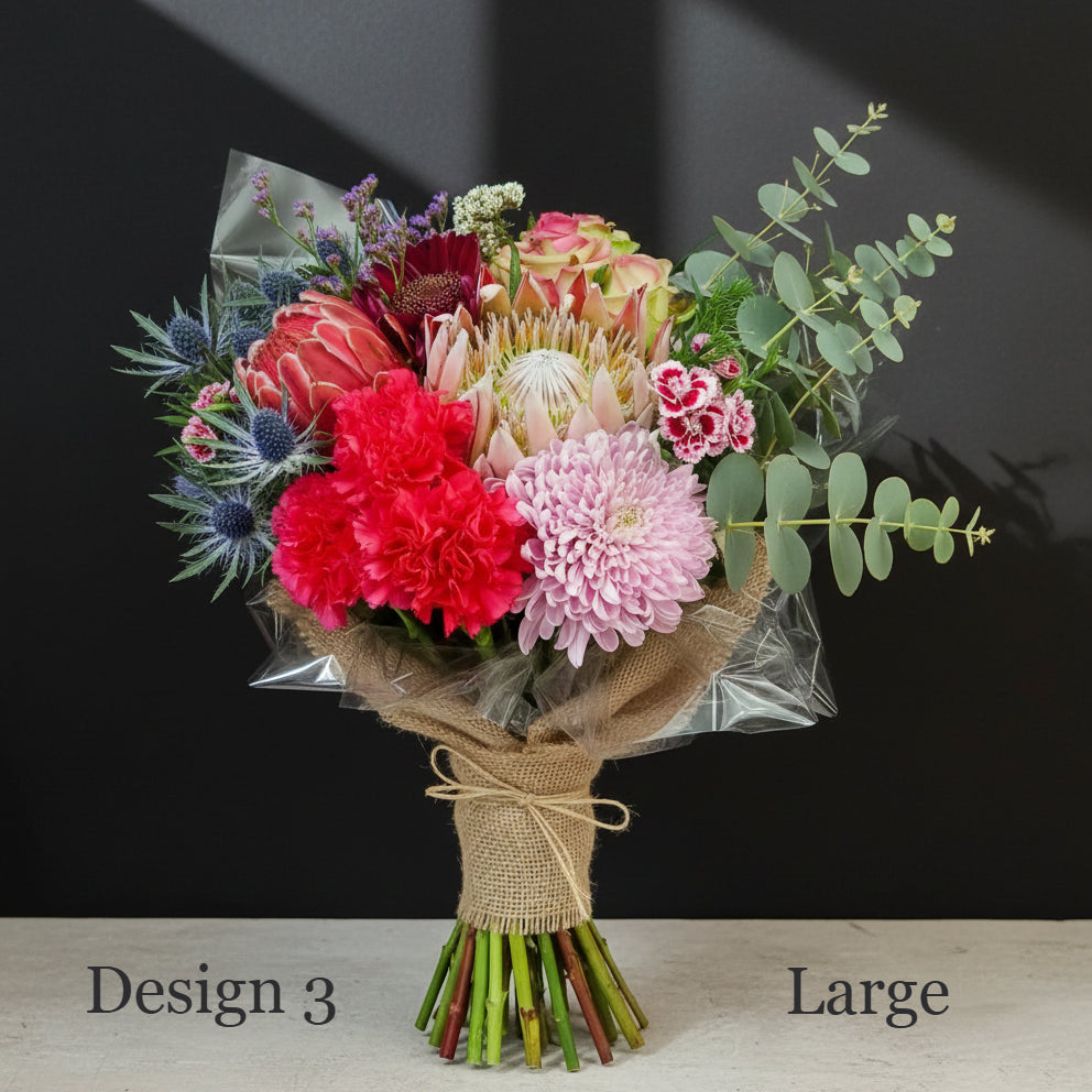 Parisian Posy - Berry Coloured Parisian Posy