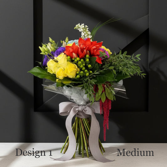 Flower Posy - Mixed Coloured Parisian Posy