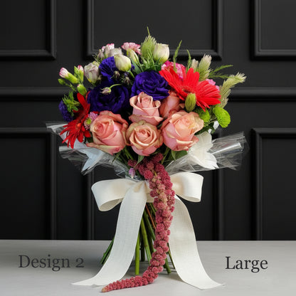 Flower Posy - Mixed Coloured Parisian Posy