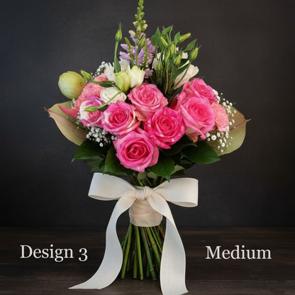 Pink/Lavender/Lilac Coloured Parisian Posy