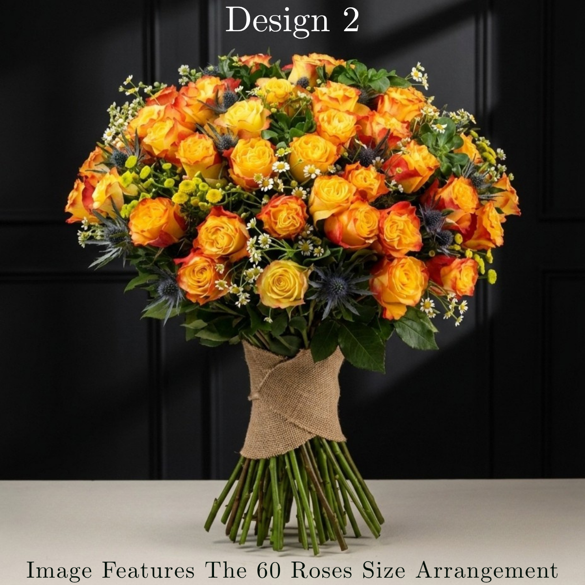 Orange Rose Bunch in Pretoria | Classic Luxury Floral Bouquet
