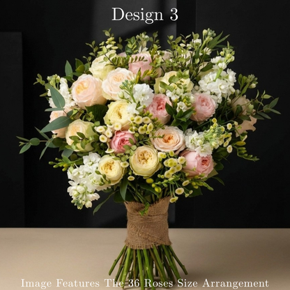 Peony Rose Bunch in Pretoria | Luxury Romantic Floral Gifting