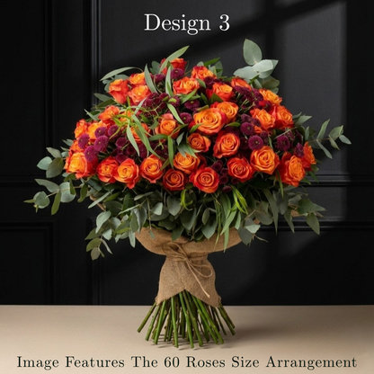 Orange Rose Bunch in Pretoria | Classic Luxury Floral Bouquet