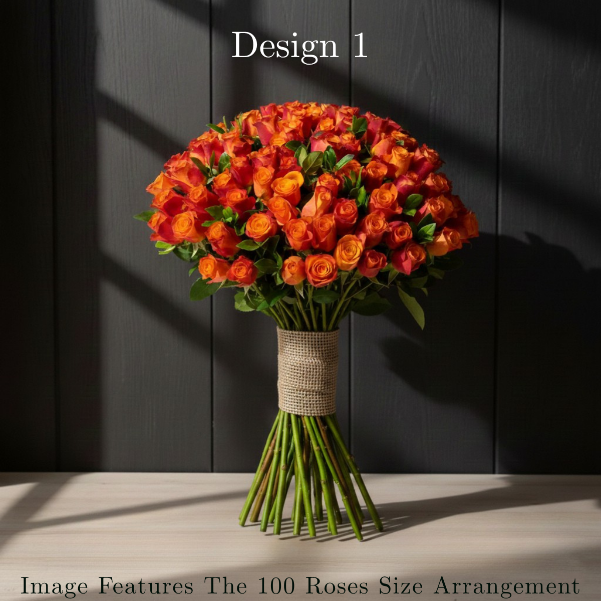 Orange Rose Bunch in Pretoria | Classic Luxury Floral Bouquet