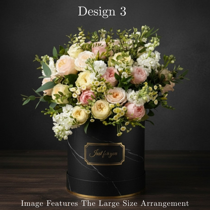 Peony Rose Hat Box in Pretoria | Luxury Pastel Floral Gifting