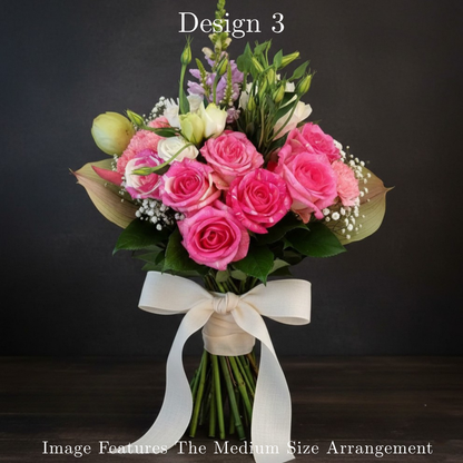 Parisian Posy - Pink/Lavender/Lilac Coloured Parisian Posy