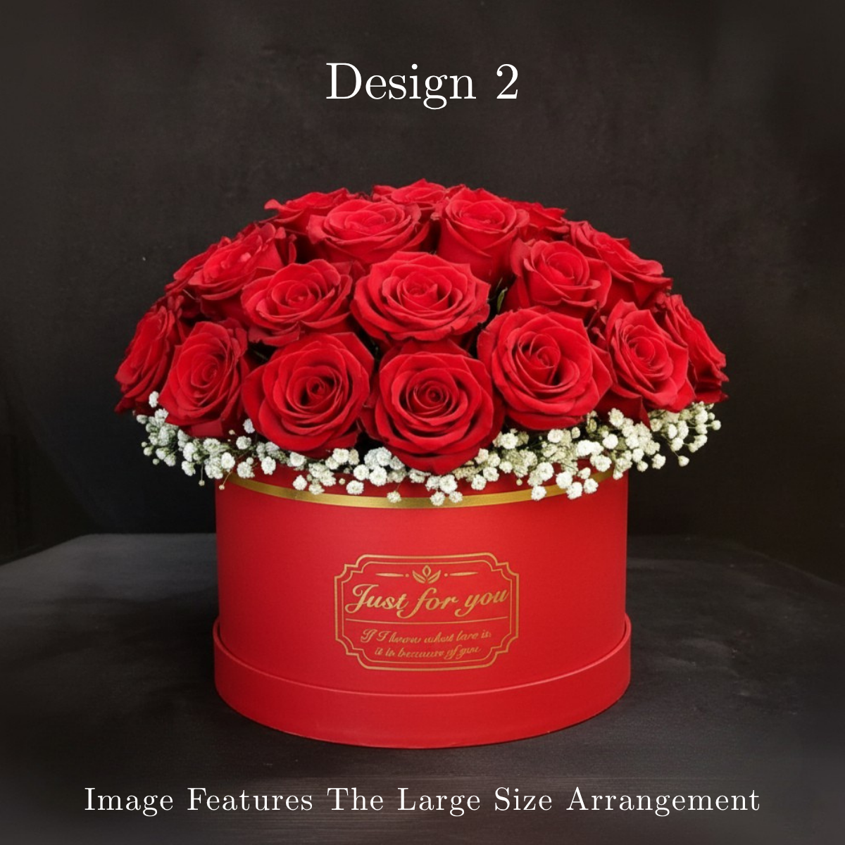Red Rose Hat Box in Pretoria | Luxury Romantic Floral Gifting