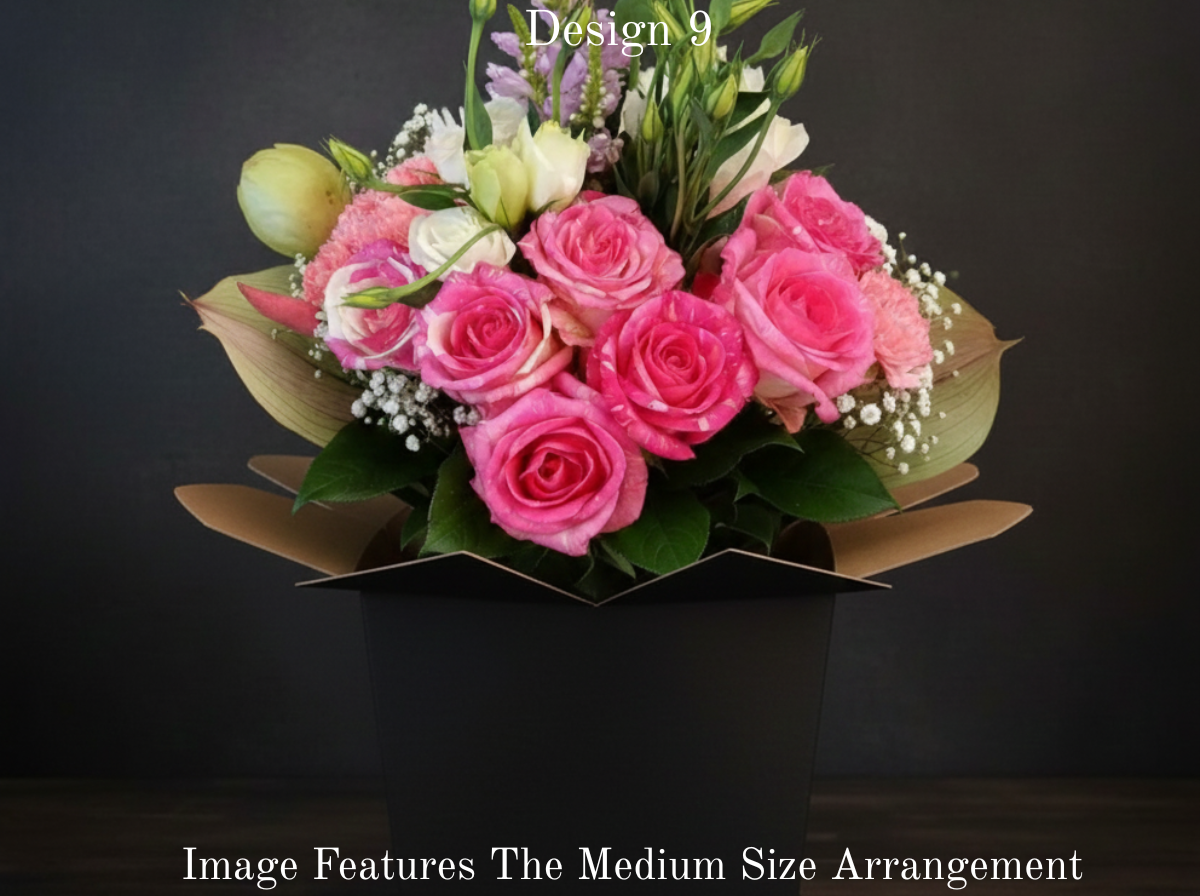 Parisian Posy - Pink/Lavender/Lilac Coloured Parisian Posy