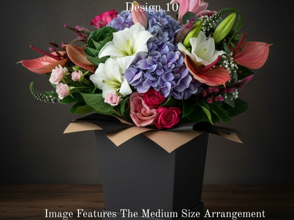Parisian Posy - Pink/Lavender/Lilac Coloured Parisian Posy