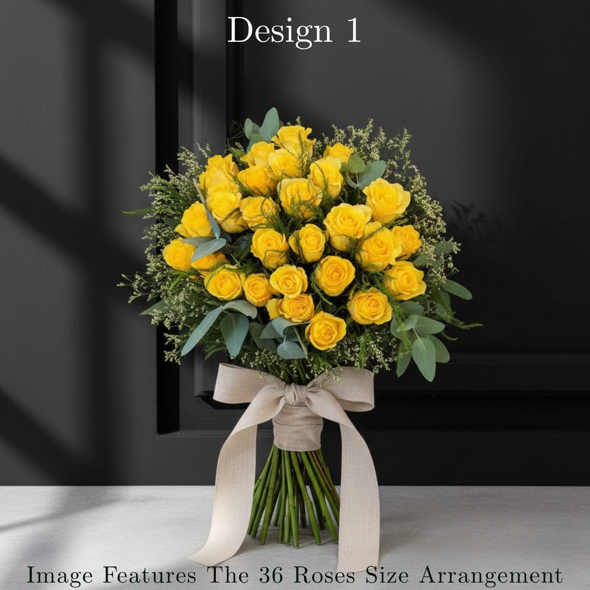 Yellow Rose Bunch in Pretoria | Classic Luxury Floral Bouquet