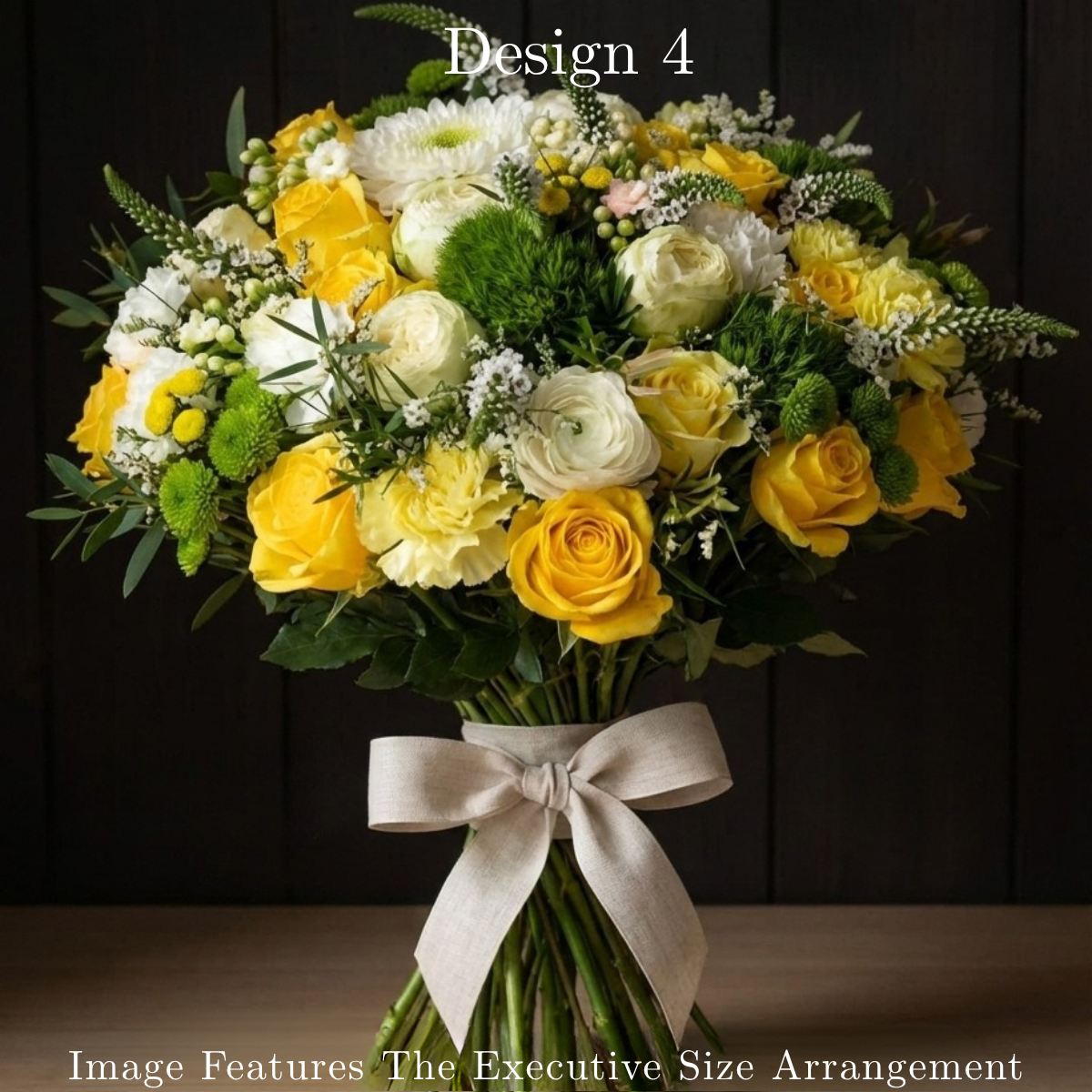 Flower Bunch - Yellow Coloured Hostess Bunch
