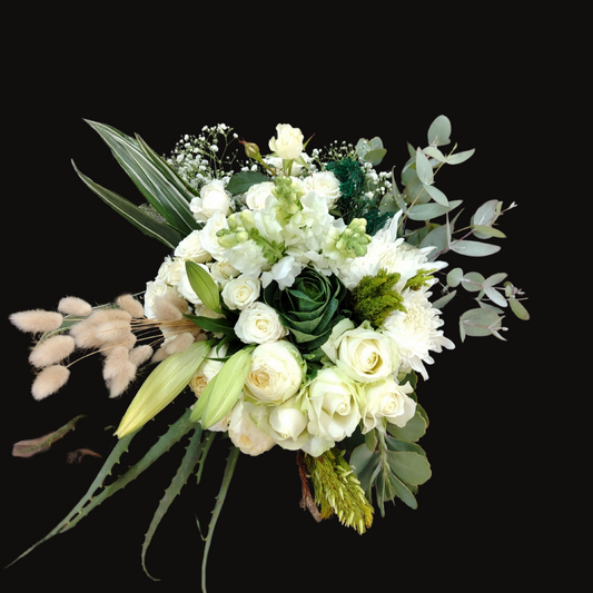 White/Cream Coloured Parisian Posy