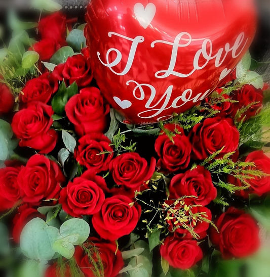 Foil Balloon Add-on in Pretoria | Luxury Flower Gift Accessories